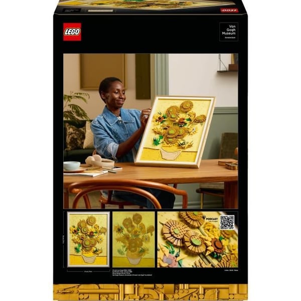 LEGO Art 31215 Vincent van Gogh � Solsikker � V�gkunst, Voksenbyggeri