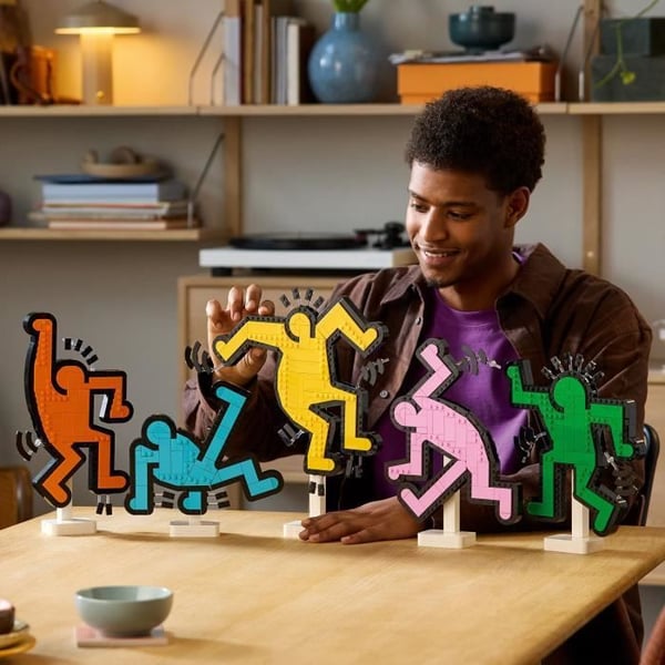 LEGO 31216 Art Keith Haring, Dansende Figurer, Boligindretning og Bygges�t til Voksne
