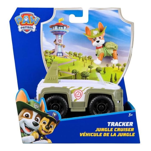SPIN MASTERVEHICLE + TRACKER FIGURE PAW Patrol