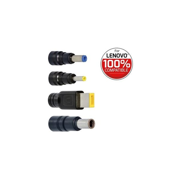 Str�mforsyning - LENOVO - PORT DESIGNS - 90W - Sort - 11 universalstik - 1,8m kabel