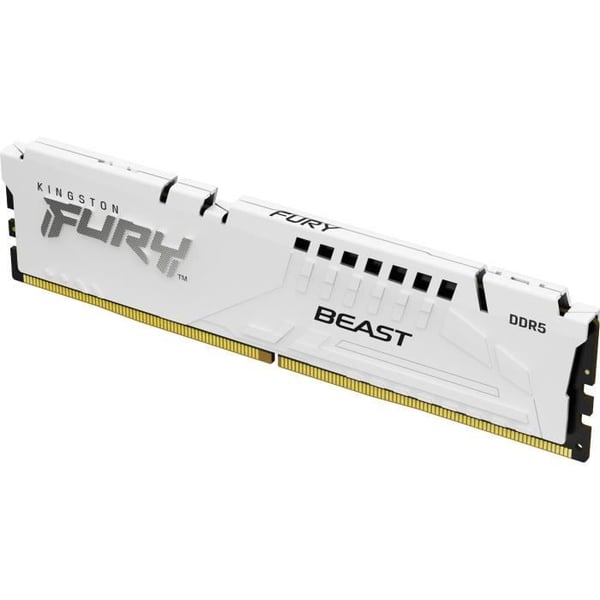 DDR5-minne - KINGSTON - FURY Beast White EXPO - 32 GB (2 x 16 GB) - 6000 MHz - CL30