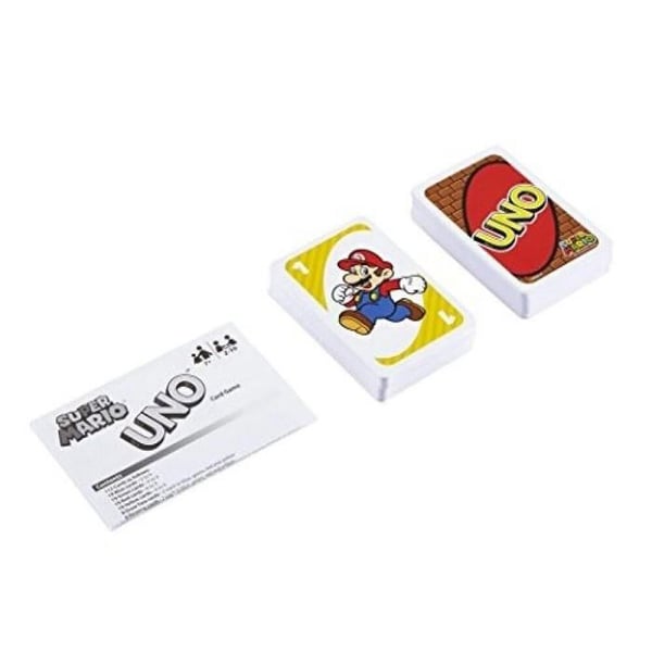 Uno - Uno Super Mario Bros - Korttipeli - Ages 7