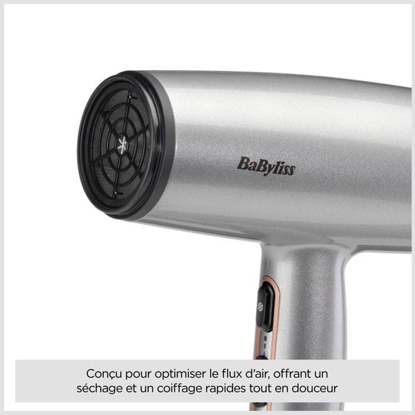 Hårtørrer - BABYLISS - D580DE - Cosmos - 2100 W - Diffuser - Let og kompakt