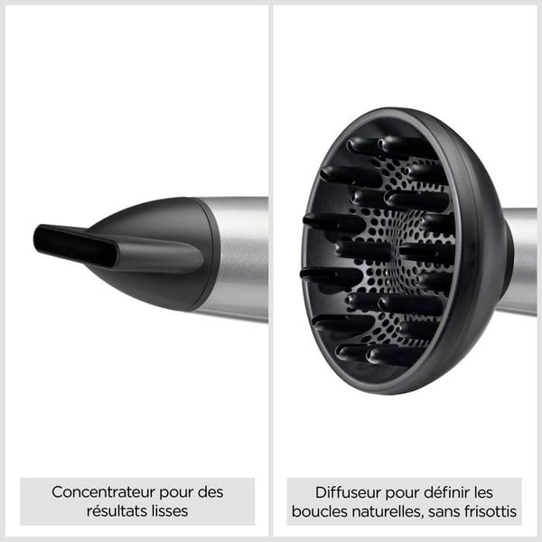 Hårtørrer - BABYLISS - D580DE - Cosmos - 2100 W - Diffuser - Let og kompakt