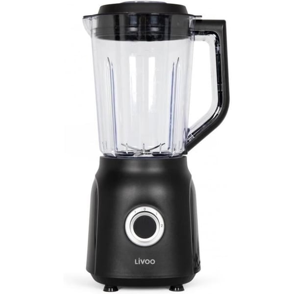 Tehosekoitin - LIVOO - 1,5 L - 600 W - 22 000 rpm - 2 nopeutta - Musta
