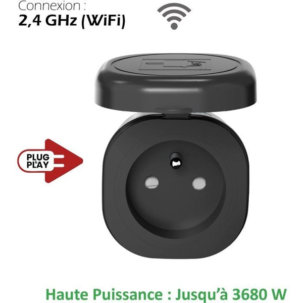 Ulkok�ytt��n tarkoitettu �lypistorasia - KYF - Wifi - Energiamittarilla