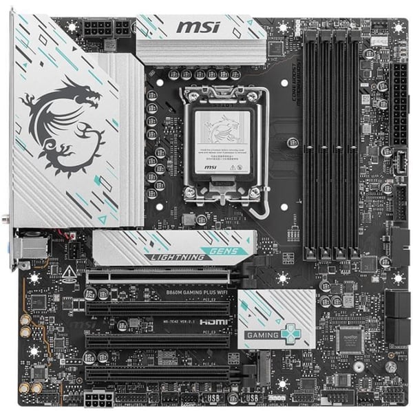 Bundkort - MSI - B860M GAMING PLUS WIFI l B860 LGA 1851 (Socket V1) micro ATX