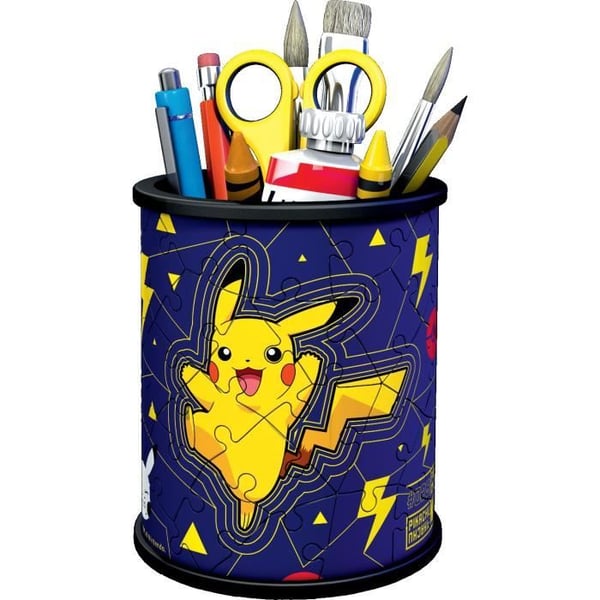 3D Puzzle 54-bitars pennhållare - Pokémon