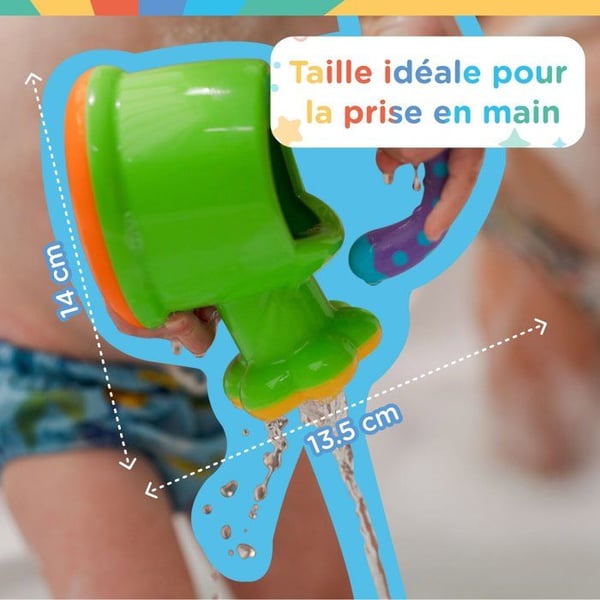 Badeleget�j - NUBY - Sjov vandkande - Fra 12 m�neder - Gr�n