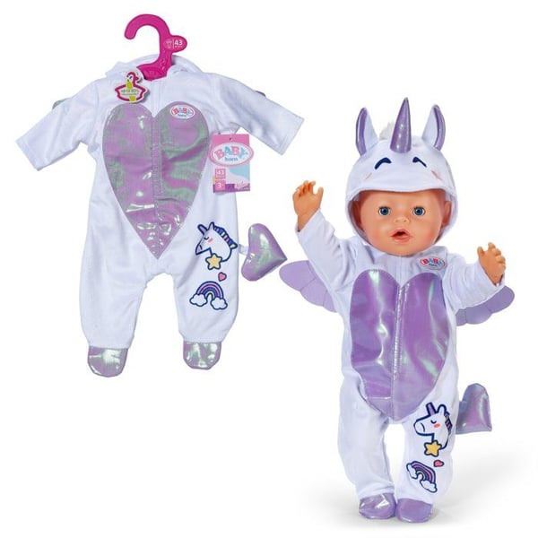 BABY BORN - Onesie - Enhörningstillbehör - 43 cm