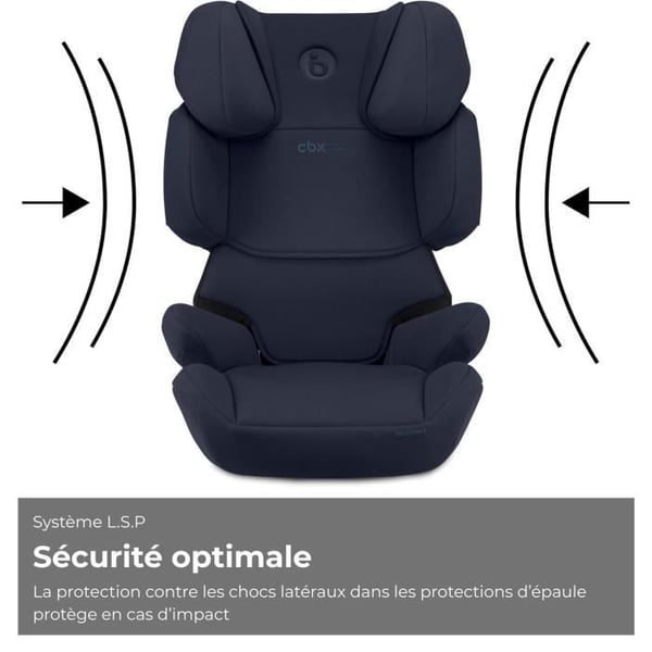 CYBEX Solution X i-Fix autostol - Fra 3 til 12 �r - Blue Moon