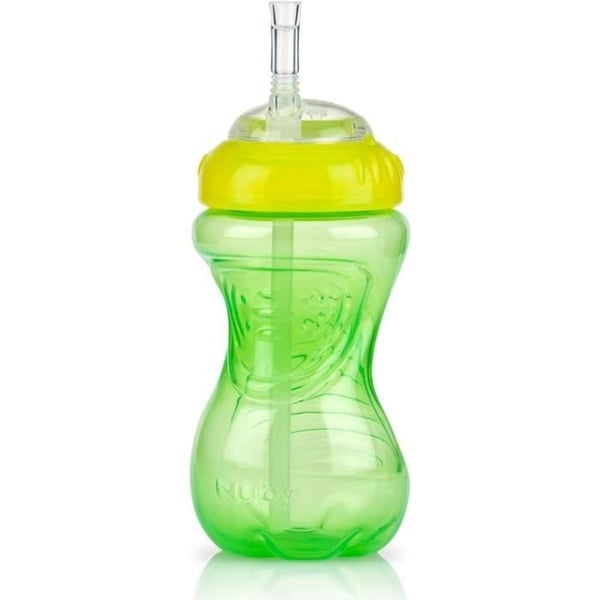 NUBY 3-pakkaus vuotamattomia mukeja joustavilla pilleill� - Unisex