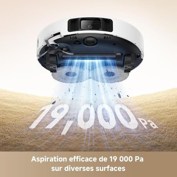 MOVA P50 Ultra - Robottip�lynimuri telakalla - 19 000 Pa - Puhdistus kulmista reunoihin