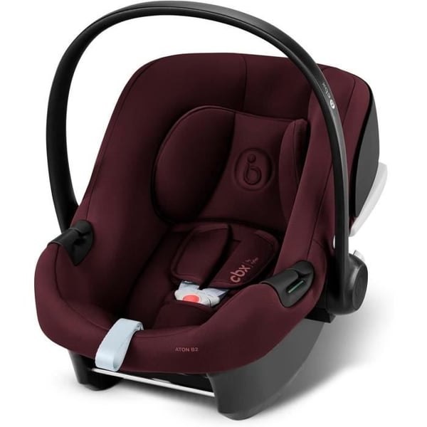 Hyggelig CYBEX Aton B2 I-Size - One Dynamic Base inkluderet - Rød