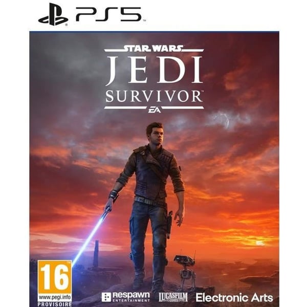 T�htien sota Jedi: Survivor PS5 -peli