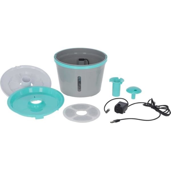 KERBL - Vandfont�ne - til springvand 80557 - 1,6 l - Gr�/bl�