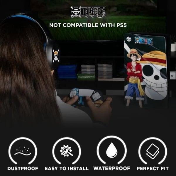 Silikonisuoja PlayStation 5 Slimille - One Piece-Lis�varuste-PS5