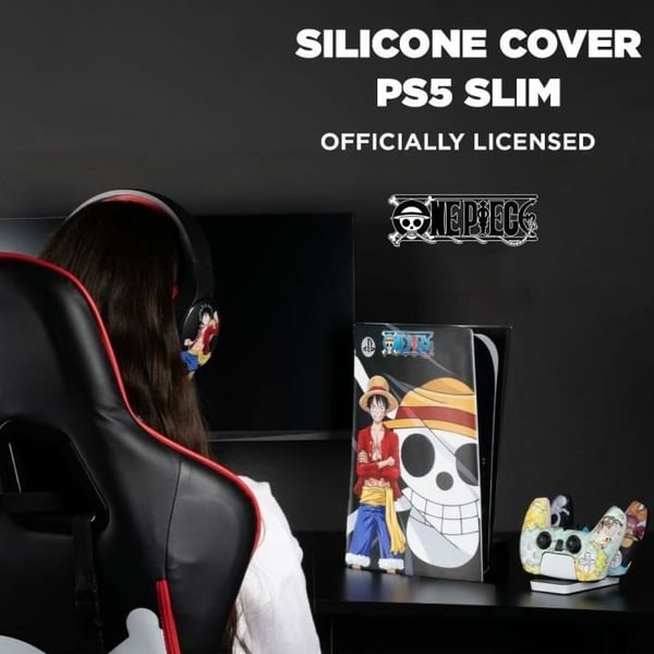 Silikonisuoja PlayStation 5 Slimille - One Piece-Lis�varuste-PS5