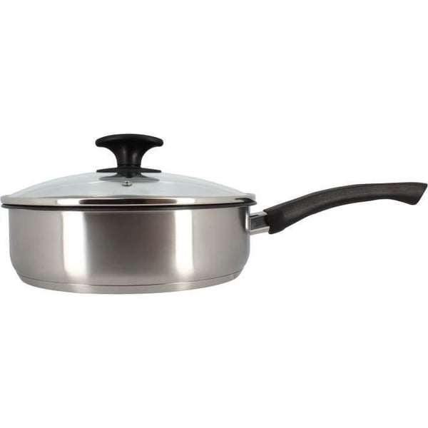 Sauterpande - MENASTYL - 6020248 - Rustfrit st�l - 28 cm - Velegnet til alle kogeplader inklusive induktion
