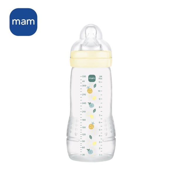 Tuttipullo - MAM BABY - Easy Active - +6 kk - 330 ml - X flow - tuttipullo - Pearl