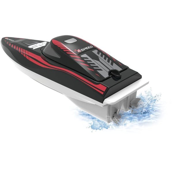 Radiostyrd båt - 4SPEED - Nitro Wave - skala 1/18 - 2,4 GHz - Laddningsbart batteri - 6 km/h - Från 5 år