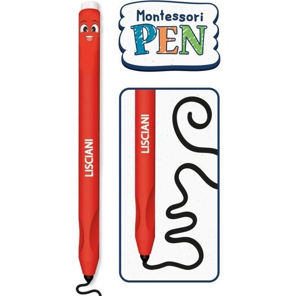 Rit- och skrivbord - Pedagogiskt spel - MONTESSORI-PENNA - Från 3 år