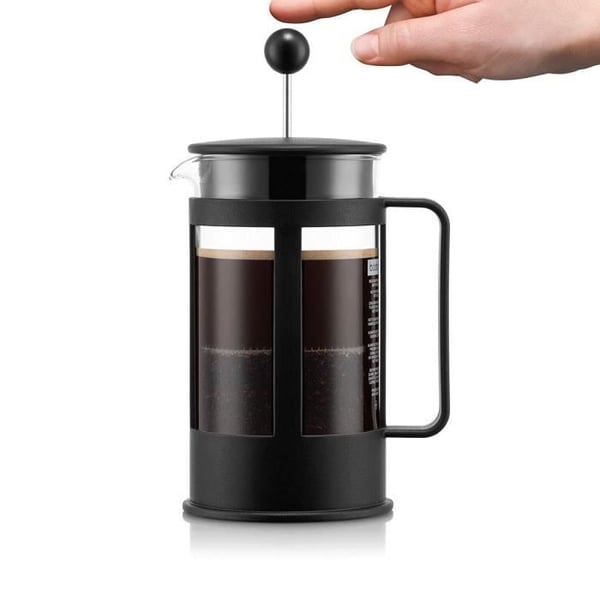 Kenya - Bodum Kolv Coffee Maker, 8 koppar, 1,0 L