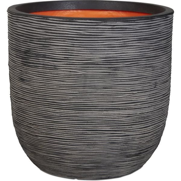 Kugleurtepotte - CAPI EUROPE - RIB NL - 35 x 34 cm - Antracit
