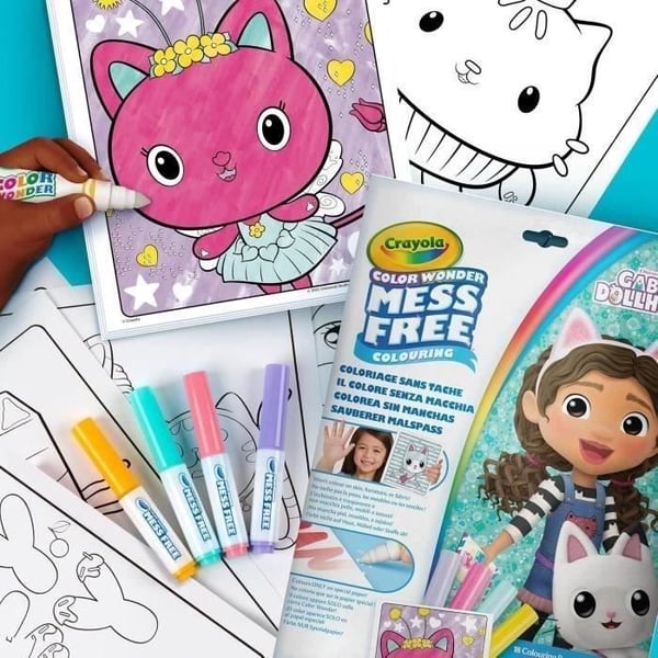 Foldalope Color Wonder - CRAYOLA - Gabby och det magiska huset - från 3 år och uppåt