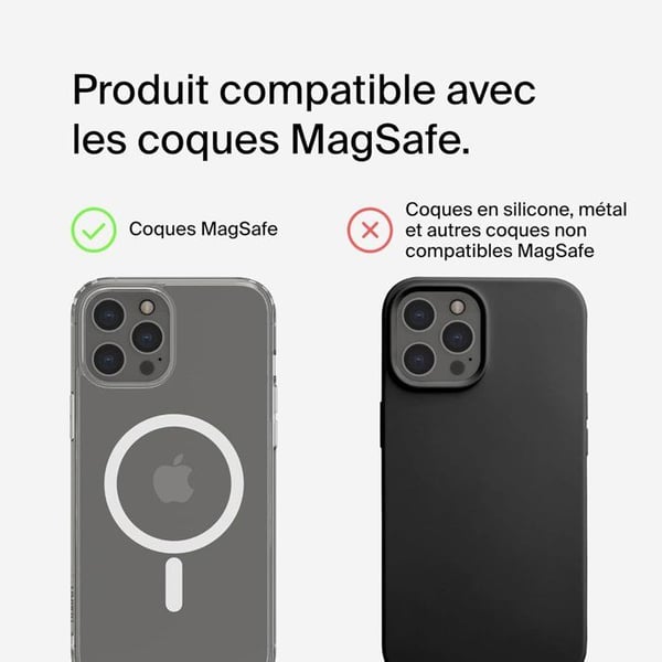 BELKIN Magnetisk Powerbank - Hvid