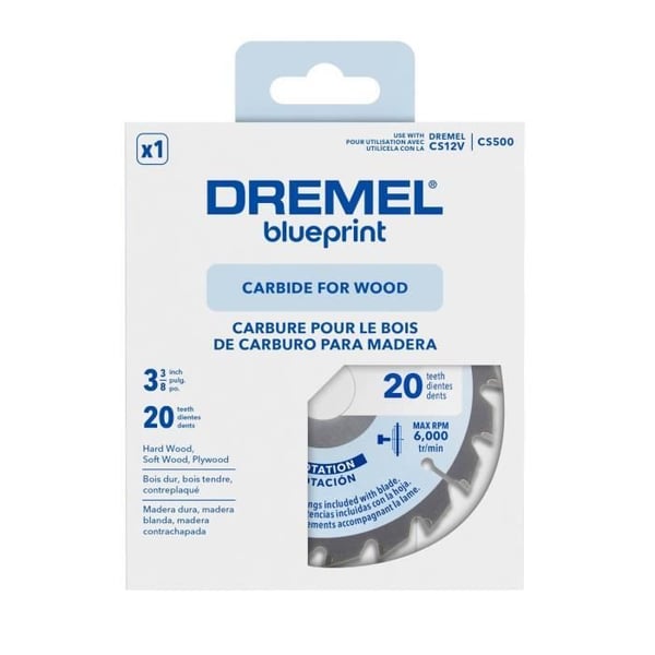 Tr�klinge til CS500 rundsav - DREMEL Blueprint