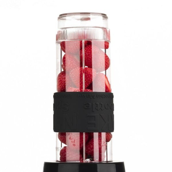 Minitehosekoitin - SVEITSI - MOOV9 - 300 W - 570 ml - 2 pulloa - Musta