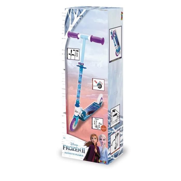 SMOBY Frozen 2 Taitettava 2 Py�r�n Skootteri