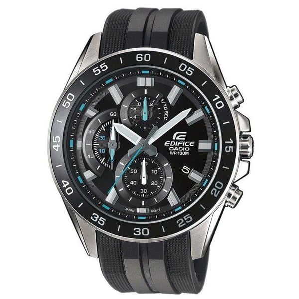 CASIO - Resin Watch - EDIFICE - Sort