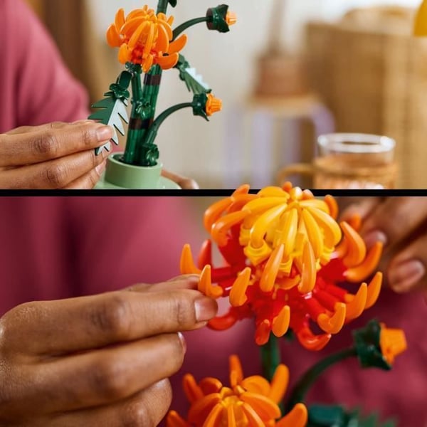 LEGO Icons 10368 The Chrysanthemum - Rakennettava kukkakoristelusarja aikuisille