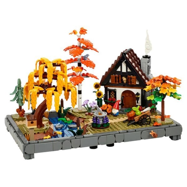 LEGO Icons 11372 Syyspuutarha - Aikuisille tarkoitettu rakennussetti - Miniatyyrimalli
