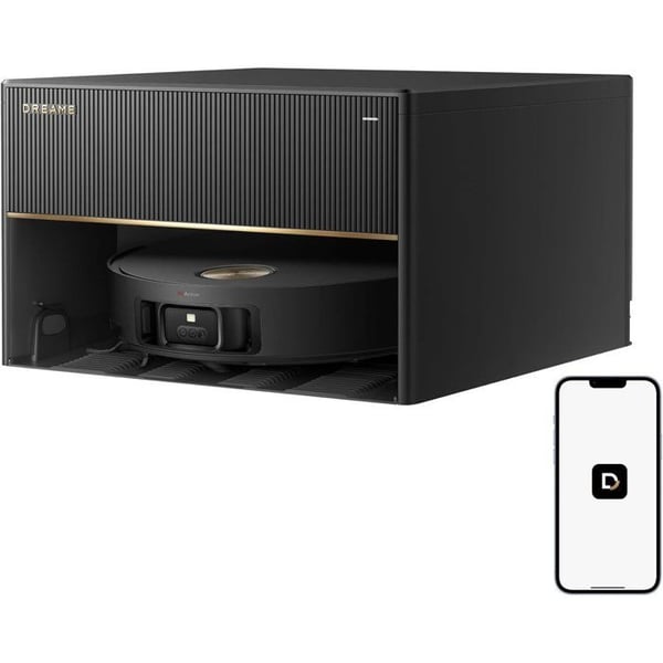 DREAME X50 Master robotst�vsuger med 24,9 cm kompakt base, 8-i-1 base, krydsningssystem