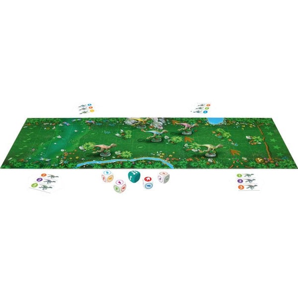 Selskabsspil - ASMODEE - Raptor Race - 2 til 6 spillere - Fra 8 �r - Indend�rs