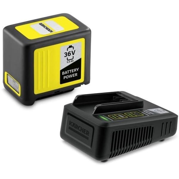 KARCHER Power 36V / 5 Ah -akkusarja + pikalaturi