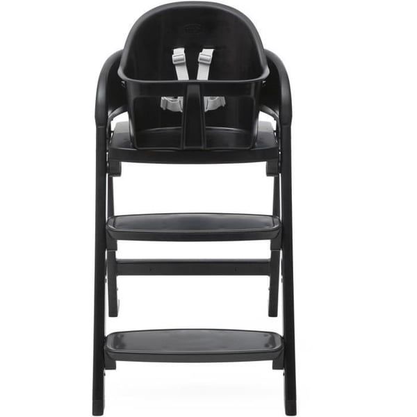 CHICCO Crescendo Lite udviklende h�jstol - Cairo kul - Sort - 8,25 Kg - Op til 99 �r
