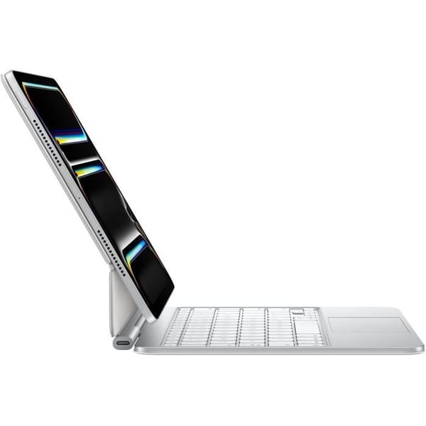 Apple - Magic Keyboard til iPad Pro 11 (M4) - Hvid