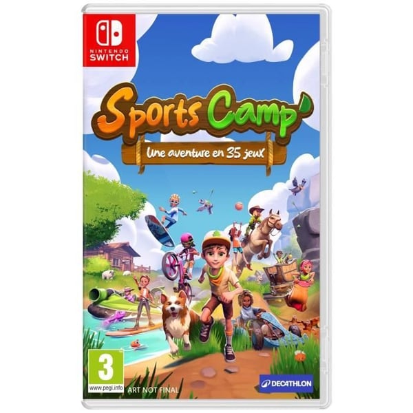 Sports Camp: Seikkailu 35 peliss� - Nintendo Switch -peli