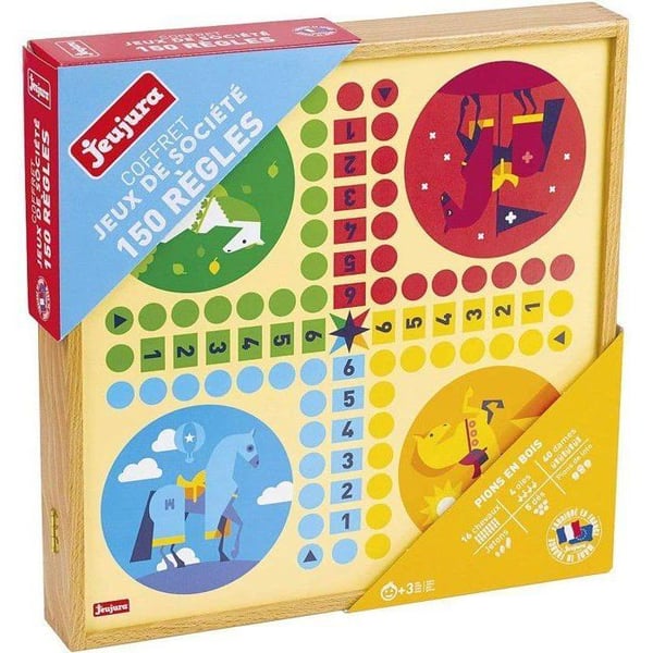 JEUJURA Classic Games Box - 150 s��nt�� - Puiset sotilaat