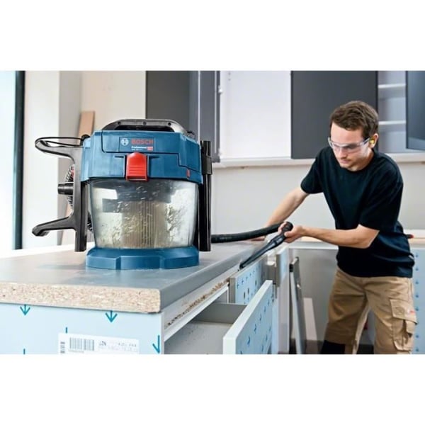 BOSCH PROFESSIONAL GAS 18V-10 L solo støvsuger + ACC papsystem