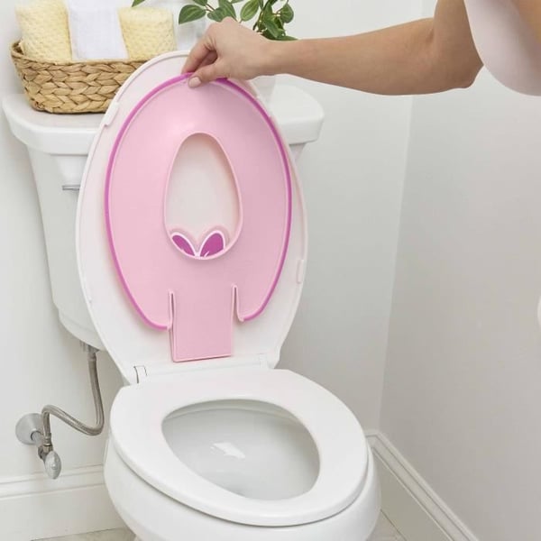 DISNEY BABY- MINNIE- Universaali liimautuva lasten wc-istuimen supistin, innovatiivinen, nopea asennus, puolipysyv�