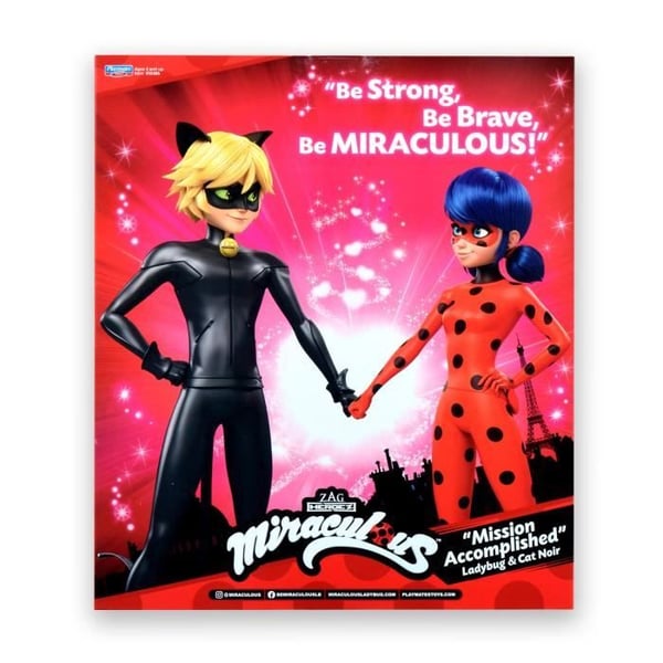 Miraculous Ladybug - Pakke med 2 modedukker 26 cm