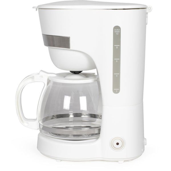 Elektrisk kaffebryggare - LIVOO - DOD200W - 750W - 1,25L - 10 till 12 koppar - Vit