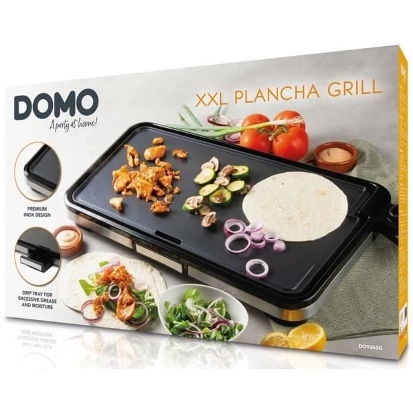 Plancha Grill - DOMO - DO9263G - XXL pinta 55 x 30,5 cm
