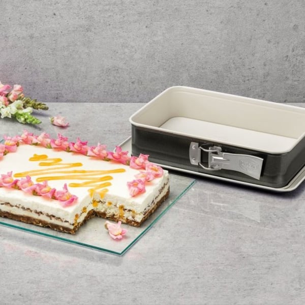 DR oeTKER Back Trend -irtopohjavuoka ja suorakaiteen muotoinen irtopohjavuoka - 28 cm ja 28 x 18 cm