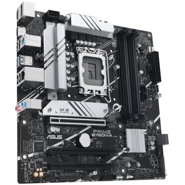 Bundkort - ASUS - PRIME B760M-A-CSM - LGA 1700 - DDR5 - Micro ATX